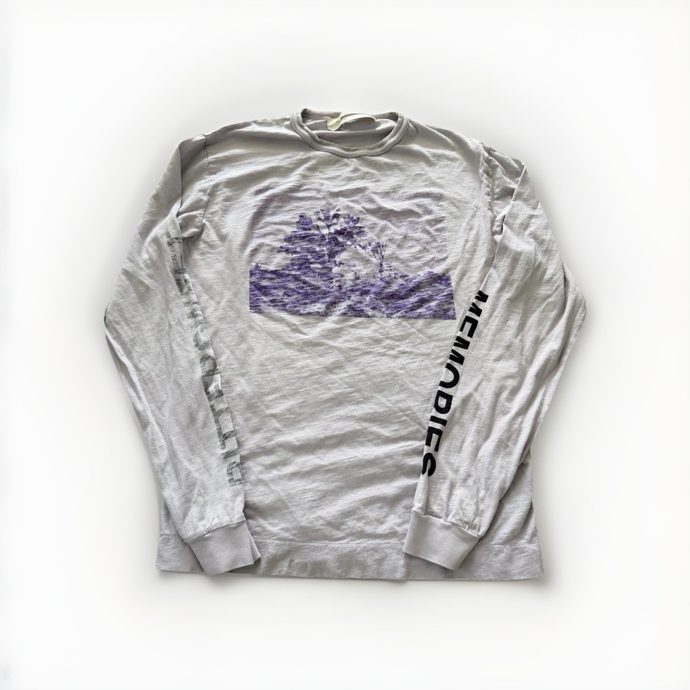 1017 ALYX 9SM Long Sleeve Graphic Shirt Made In Italy Streetwear M Screen print